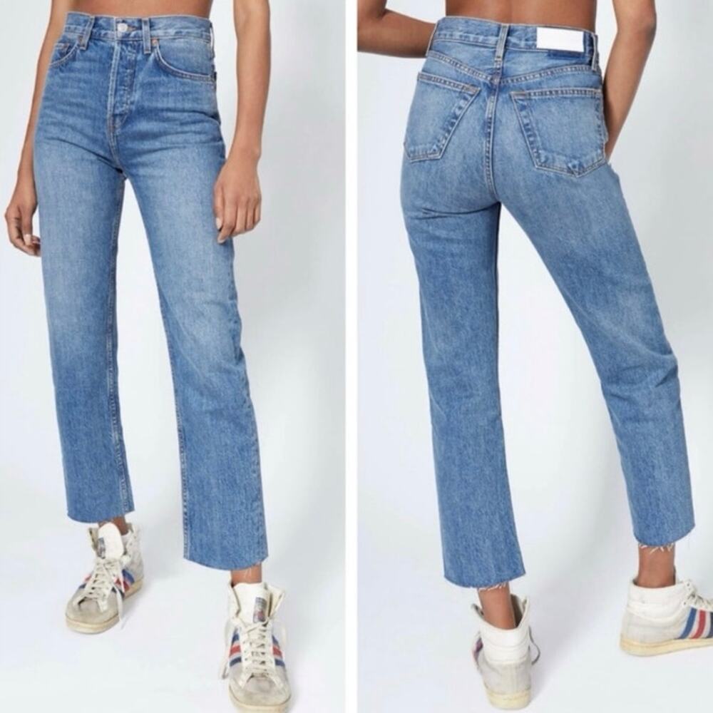 Re/Done 70s Stove Pipe Jean
